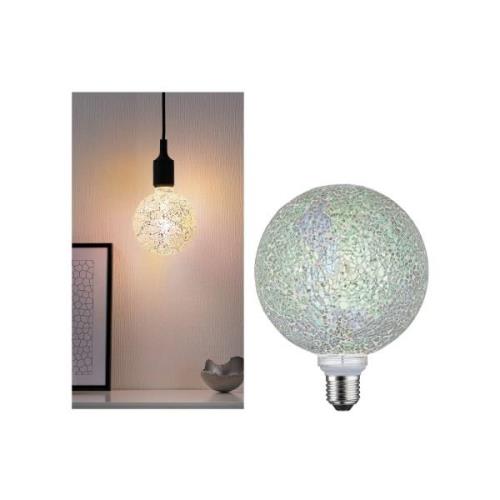 Paulmann E27 LED globe 5W Miracle Mosaic vit