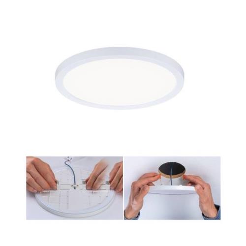 Paulmann LED-panel Areo 4 000 K rund vit 17,5 cm