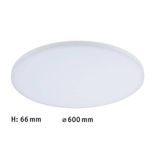 Paulmann Velora LED-panel Ø60cm vit white switch