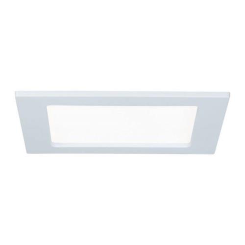 Paulmann LED-panel, kantig, 12W, 4 000 K, vit