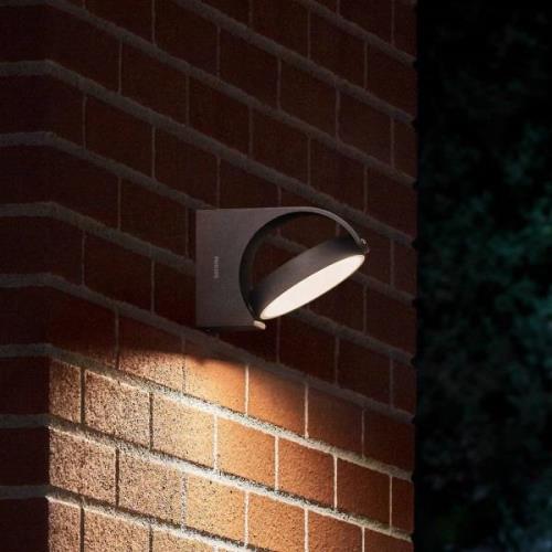 Philips Mimosa LED-utomhusvägglampa, justerbar