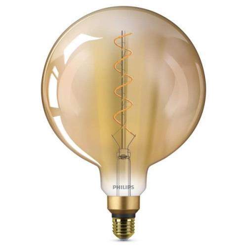 Philips E27 G200 stor LED-lampa Classic Giant 1 800 K guld