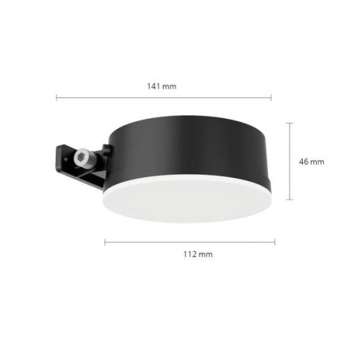 Philips LED-solcellslampa för vägg Vynce, Ø huvud 11,2 cm