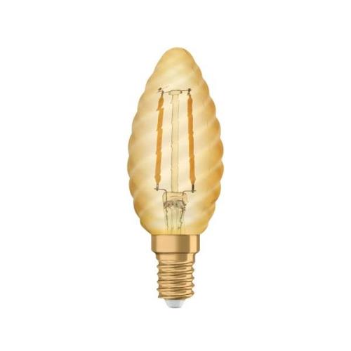 Radium LED Essence Ambiente E14 2,5W räfflad guld