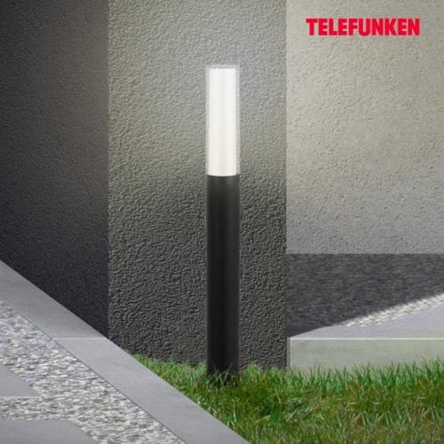 Telefunken Bristol LED-väglampa, 57 cm, svart