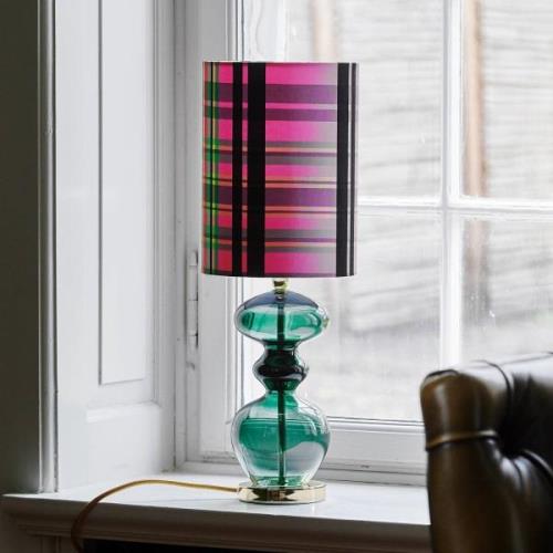 EBB & FLOW Futura M bordslampa ivy/Chennai fuschia