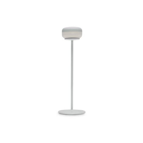 Fatboy LED uppladdningsbar bordslampa Cheerio, grå, dimbar, IP55