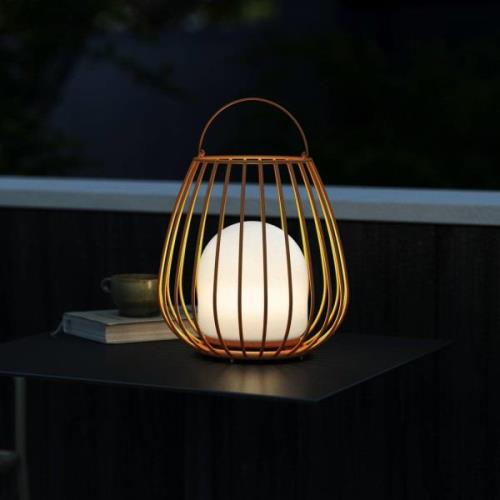 Nordlux LED-bordslampa Jim To-Go, utomhus, orange