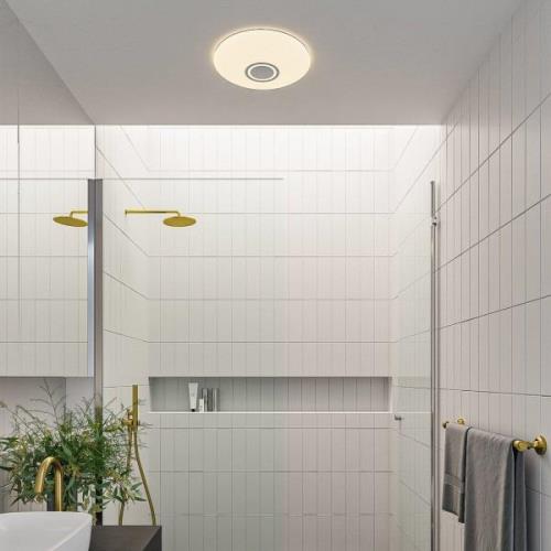 Nordlux LED-taklampa DJay Smart CCT med högtalare