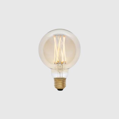 Tala LED globlampa G95 Filament E27 6W 2200K 420 lm dimbar.