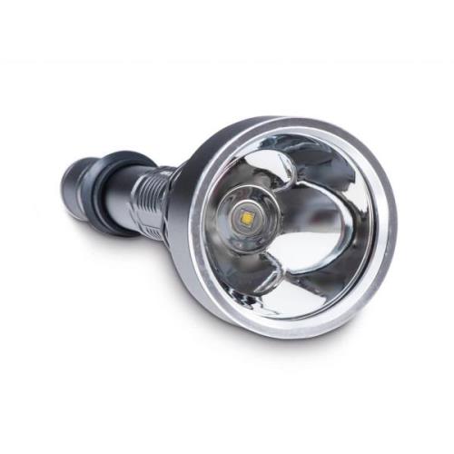 LED-ficklampa MAULhelios, batteri uppladdningsbar