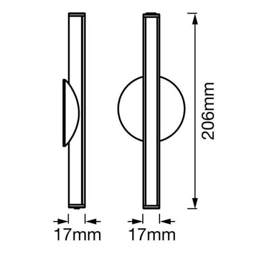 LEDVANCE LED Stixx USB spegellampa