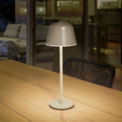 LEDVANCE LED-bordslampa Style Stan, aluminium, CCT, beige