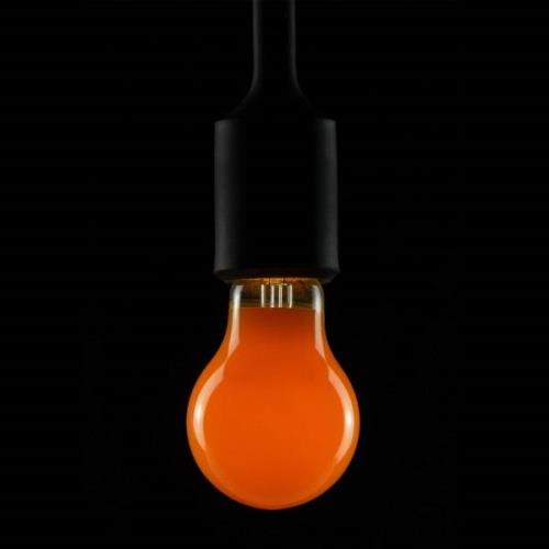 SEGULA LED-lampa, orange, E27, 2 W, dimbar