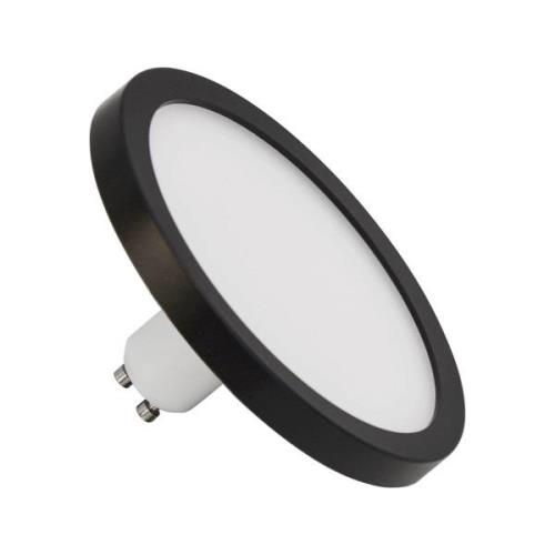 LIGHTME LED-lampa GU10 7W CCT 2 700/4 000 K Ø11cm svart