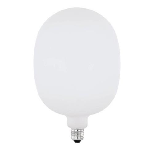 EGLO LED-lampa E27 4,5W Big Size oval 2 700 K opal