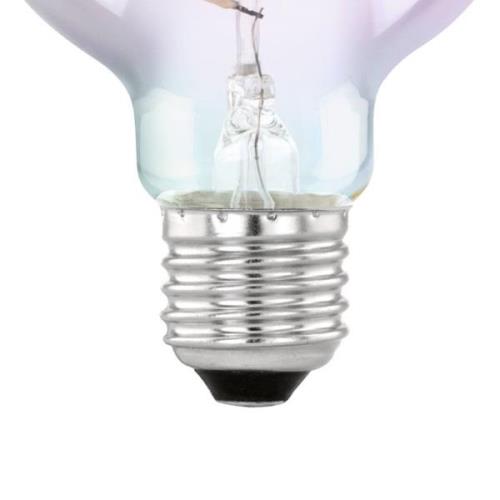 EGLO LED-lampa E27 4W G80 2 000 K filament smoky dim