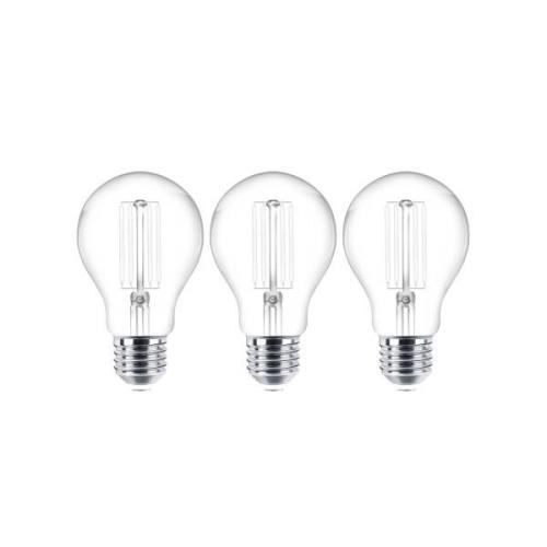 Lindby LED glödlampa E27 set om 3 4W 470 lm klar 2.700K