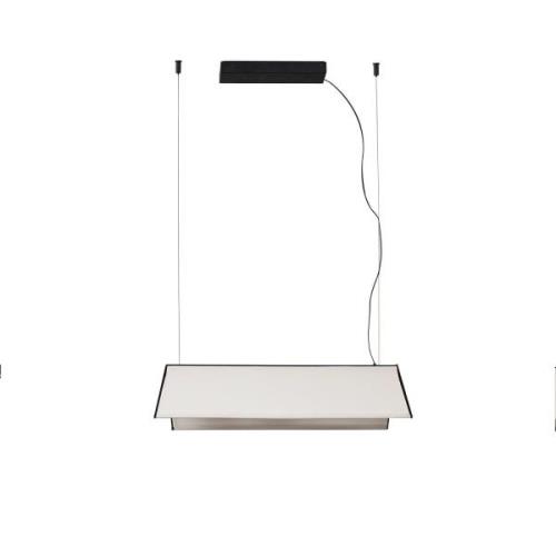 FARO BARCELONA Ludovico Surface LED-pendellampa, 60 cm, vit