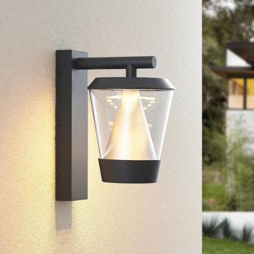 Lucande Tiany LED-utomhusvägglampa, hängande