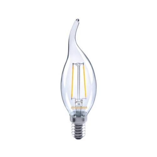 Sylvania LED-ljuskälla E14 ToLEDo 2,5W 827 klar, vindpust