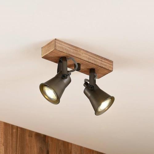 Lindby Grandesa takspotlight, 2 lampor