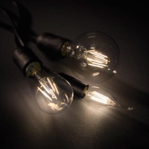 Trio Lighting LED-lampa E14 4W filament, 2.700K Switch Dimmer