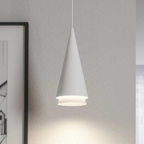 Lucande Naoh hänglampa, 1 lampa, vit