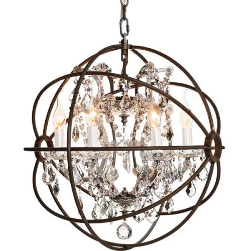 Artwood - ROME CRYSTAL Taklampa S Antique