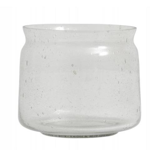 Nordal - BUBBLY clear vase, small