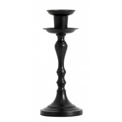 Nordal - TANNA candle holder, black, medium