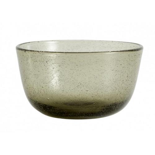 Nordal - AIRY bowl w/bubbles, smoke