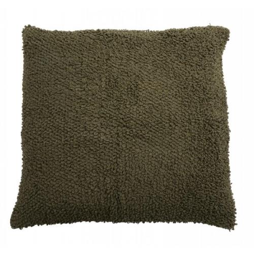Nordal - LYRA cushion cover, L, knitted, olive