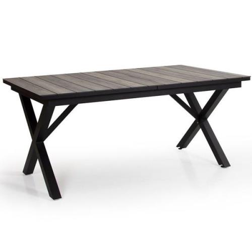 Brafab, Hillmond utdragbart bord 100x166-226  cm svart/natur