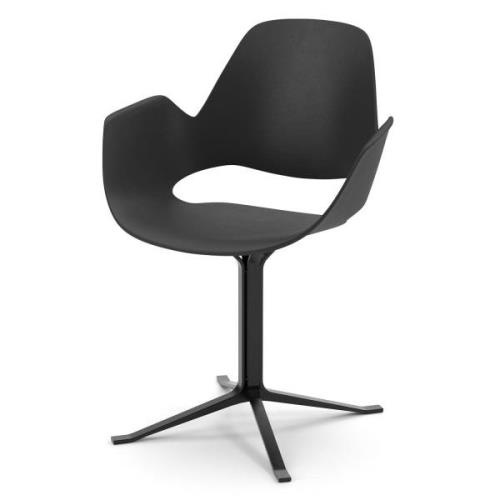 Houe, Falk chair black column legs