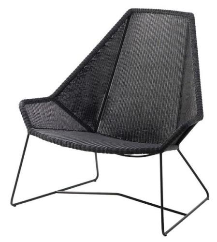 Cane-line, Breeze Loungefåtölj Black