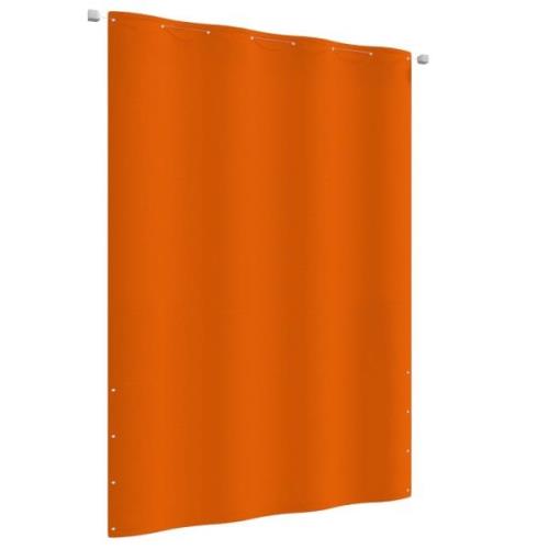 vidaXL Balkongskärm orange 160x240 cm oxfordtyg