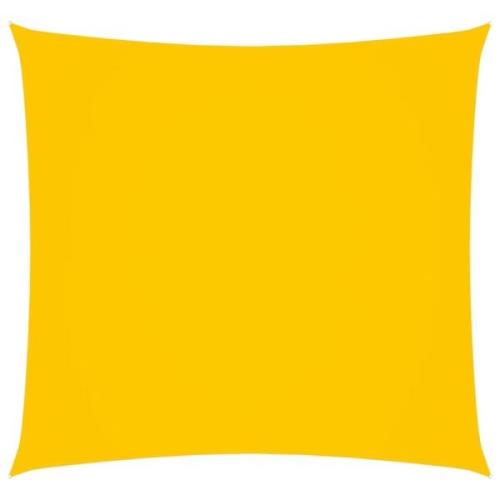 vidaXL Solsegel oxfordtyg fyrkantigt 2,5x2,5 m gul