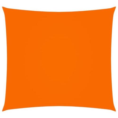 vidaXL Solsegel oxfordtyg fyrkantigt 4x4 m orange