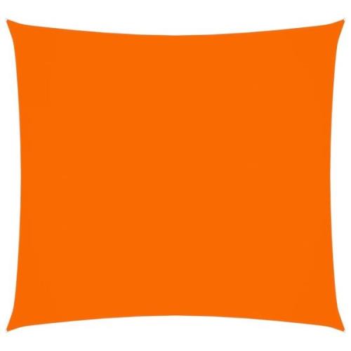 vidaXL Solsegel oxfordtyg fyrkantigt 5x5 m orange