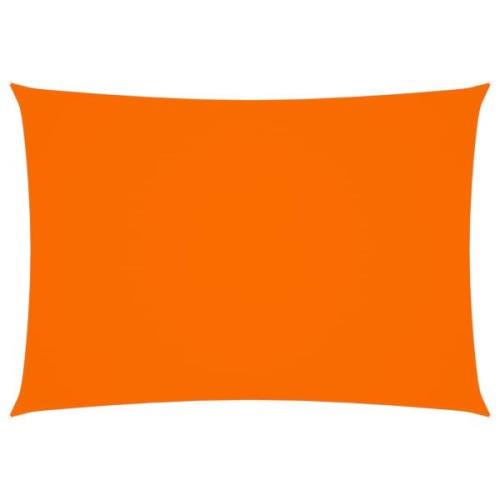 vidaXL Solsegel oxfordtyg rektangulärt 2x4 m orange