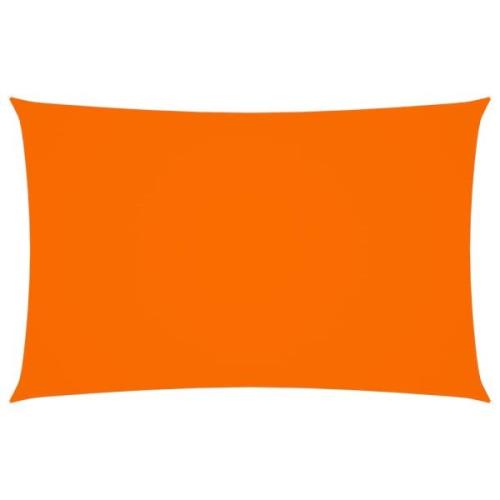 vidaXL Solsegel oxfordtyg rektangulärt 2x5 m orange