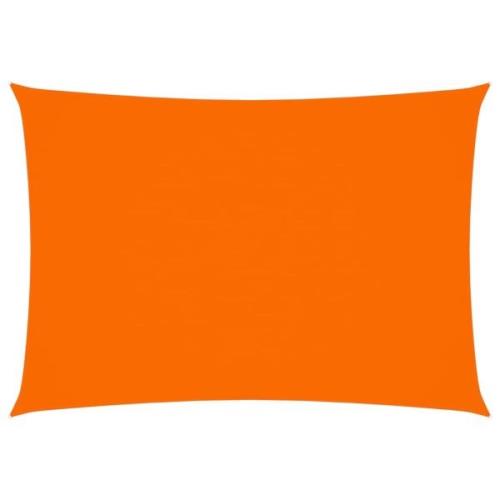 vidaXL Solsegel oxfordtyg rektangulärt 2,5x4 m orange