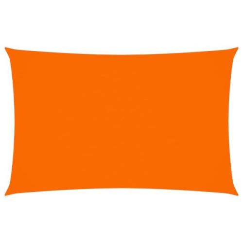 vidaXL Solsegel oxfordtyg rektangulärt 4x7 m orange