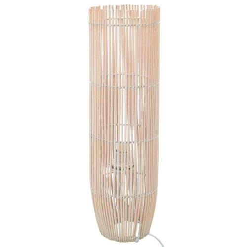 vidaXL Golvlampa pil vit 61 cm E27