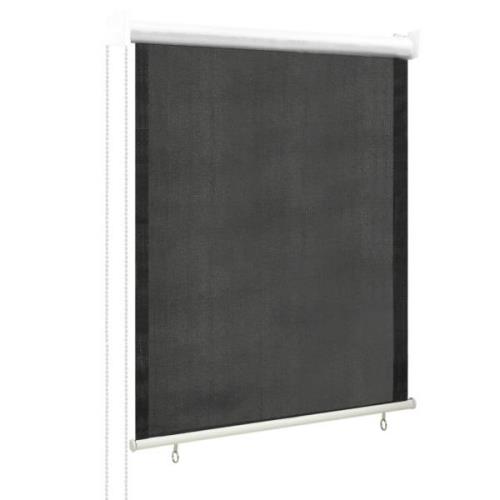 vidaXL Rullgardin utomhus 60x140 cm antracit