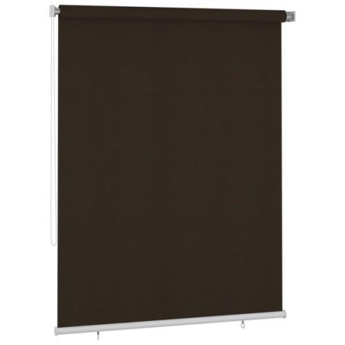 vidaXL Rullgardin utomhus 180x230 cm brun