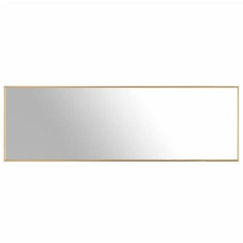 vidaXL Spegel 150x50 cm guld