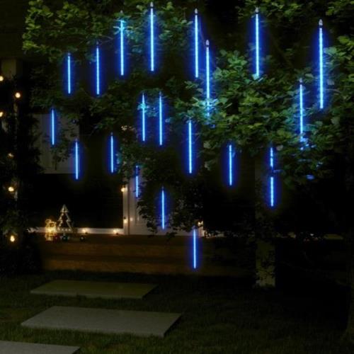 vidaXL Meteorregn 20 st 30 cm 480 LED blå inne/ute