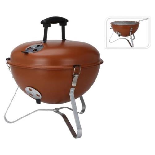 ProGarden Klotgrill 37 cm orange